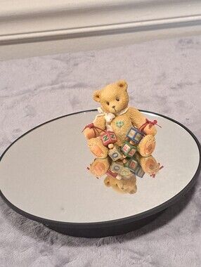 Enesco Cherished Teddy Noel Bear Figurine EUC